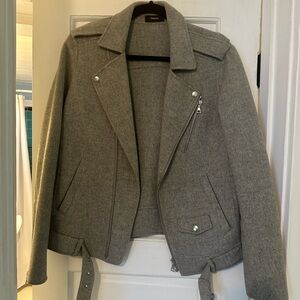 Theory Women's Gray Wool Jacket